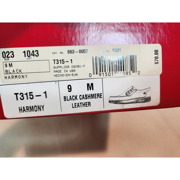 Dexter Walkmocs Harmony Black Leather Shoes Men’s 9M NWOB Made in USA Casual - Picture 8 of 12